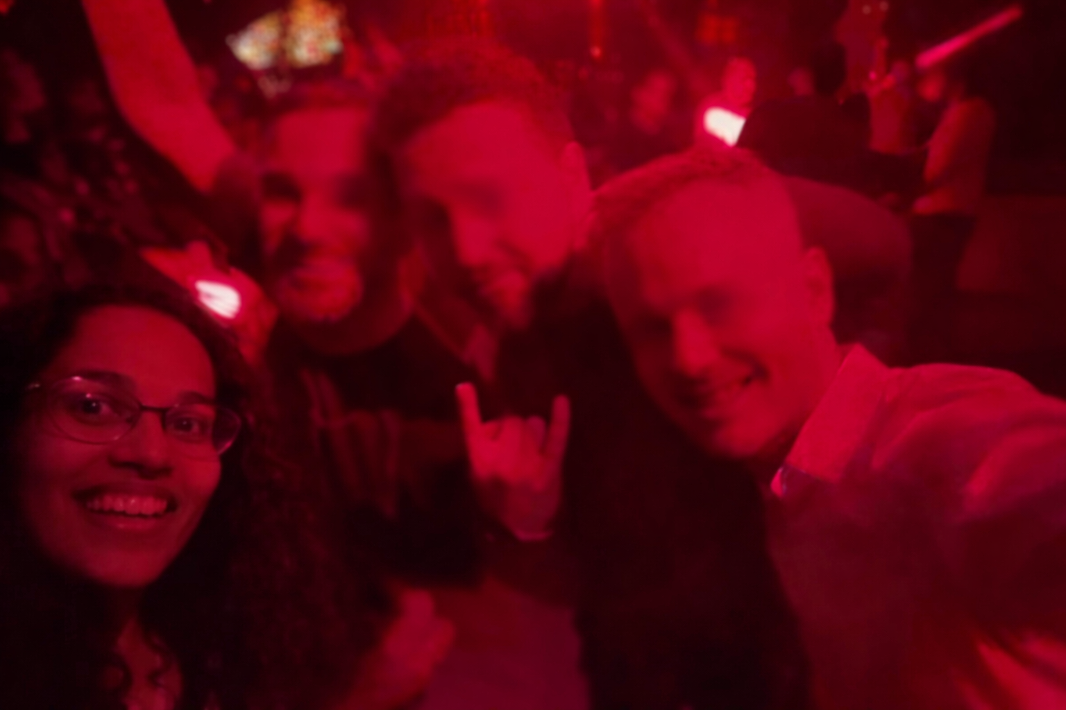 Team celebrations in Madrid